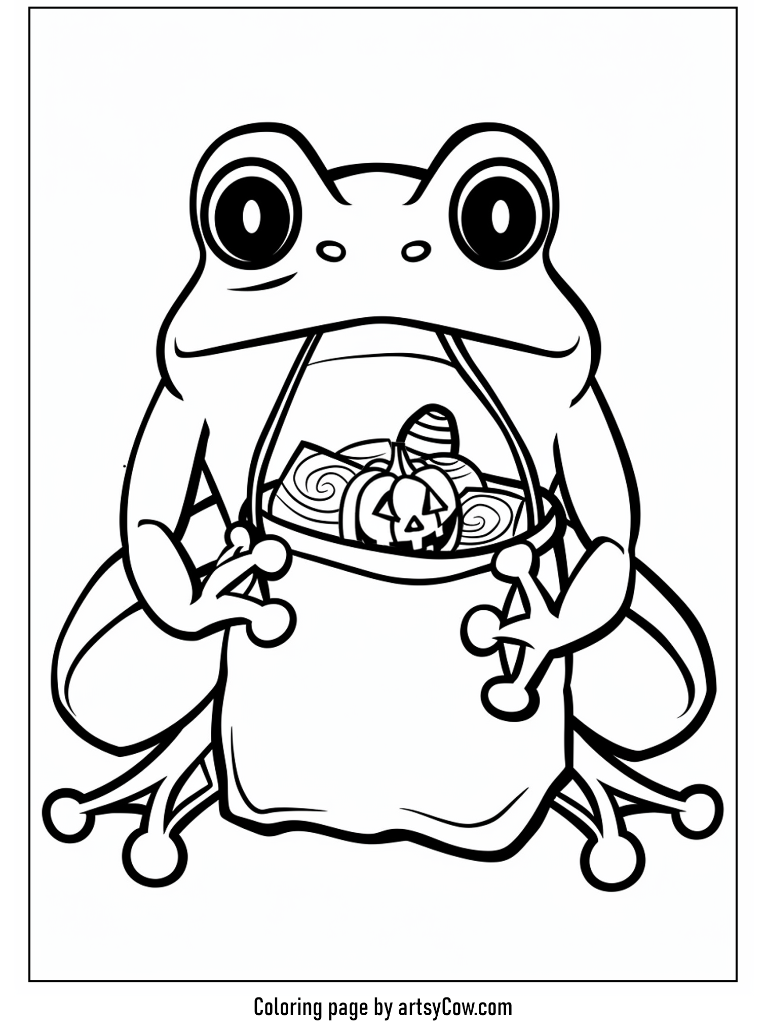 Froggy's Halloween Candy Quest